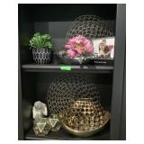 Home decor incl. Faux plants, wall decor and