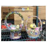 Jim Shore Eastern Baskets w/eggs in box