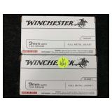 100 Rounds 9mm Ammo - 124gr FMJ
