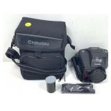 Chinon Genesis Film Camera W/bag, Has Zoom Macro