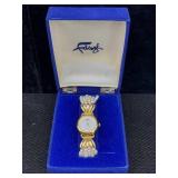 Faberge Quartz Watch, Japan Movement W/box, Not