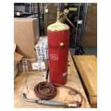 Acetylene Dissolved welding tank 35 CU. FT.