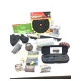 Knives, Ammo, Targets, Vtg Photos, Holsters and