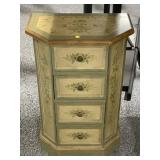 Wood cabinets w/4 drawers, approx 31in tall