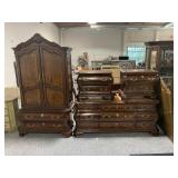 Century 5-Piece bedroom set w/dresser,