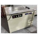 Uline Poly Strapping Machine Semi Auto Working,