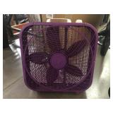 Purple Fan, approx 20in Diameter