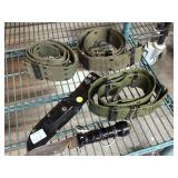 Survivor knife and US Belts