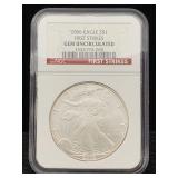 2006 1st Strikes 1 Oz .999 Silver Eagle Round Ngc