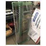 2 Metal NSF Rack shelves, approx 18x47in