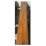 Claim Jumper Restaurant Solid wood bench, approx