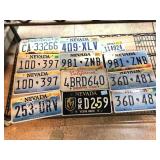 12 License Plates incl. Nevada, Arizona & more