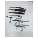 Assorted Pocket Knives
