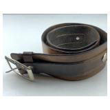 Leather Wide Holster Belt size M