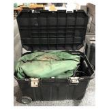 Small above ground pool w/pump & more in Stanley