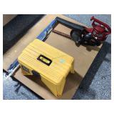 Toro Power sweep, Black & decker 17in hedge