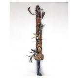 Vtg Montero Machete with Leather Sheath