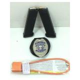 Glock 17 Mags Loaded, Security Badge and more