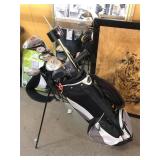 Orlimar golf bag W/clubs and more