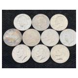 10 Ike / Eisenhower Dollars