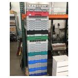 Stack of Dishwasher racks, multiple heights and