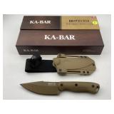 NIB Ka-Bar Hunting/Combat Knife with Sheath -