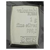 1g - .999 Fine Silver Bar
