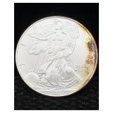 2005 1 Oz .999 Silver Eagle Round Lady Liberty