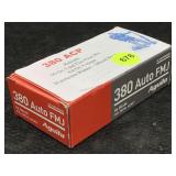 50 Rounds 380 ACP Ammo - 92gr LFP RN Precision
