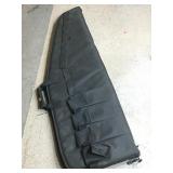 Padded Soft Rifle Case with Mag Pouches - fits up