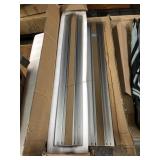 3 Aluminum CNN Router Rails w/boards, approx