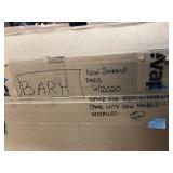 5 Swamp pads panels in box, Approx 22x40in