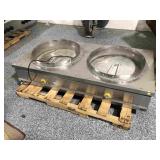 Commercial Dual 22inch Burner Gas Cooktop -
