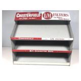 Vtg Chesterfield Tobacco Wall Display 21x19x10