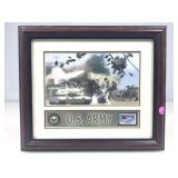 Framed US Army Postal Service Veterans