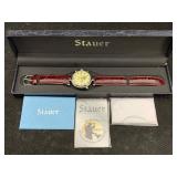 New Stauer Graves 33 Automatic Chronograph Watch,