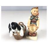 2 Vtg Hummel & Royal Doulton Figurines