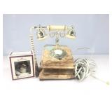 Italian Marble Rotary Telephone & Boyds