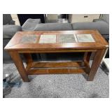 4ft Slate Top Hall Table