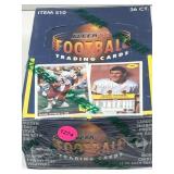 1992 fleer football sealed wax box