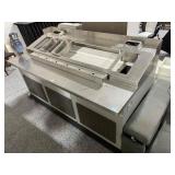 6ft Rolling NSF Sandwich/Salad Prep Table with