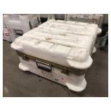 Hard travel case, marked US Govt. Property,