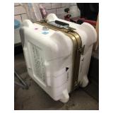 Hard travel case, marked US Govt. Property,