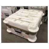 Hard travel case, marked US Govt. Property,