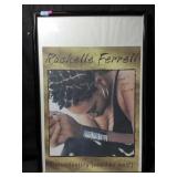 This framed photograph features Rachelle Ferrell
