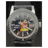 Vtg Bradley Wind-up Mickey Mouse Watch, Running
