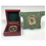 Lux Clock Co. Art Deco Heartbeat Clock and