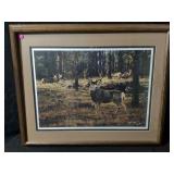 The artwork here is the 1988 wildlife painting