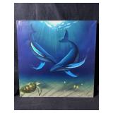 Vibrant color, underwater print called In The