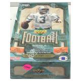 1992 upper deck football sealed wax box